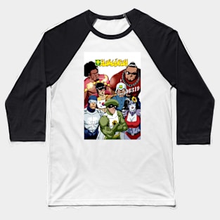 AuMakua - Superheroes from Hawaii Baseball T-Shirt